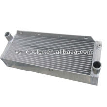 aluminum plate fin type air cooler for piston compressor,hydraulic air cooler